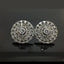 Elegant Halo American Diamond Stud Earrings
