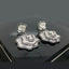 Elegant Rose-Shaped Fashion Earrings