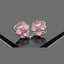 Elegant Gold-Plated Floral Stud Earrings