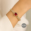 Heart Baguette Tennis Bracelet – Rs. 950