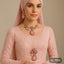 Turquoise and pearl choker set with matching statement earrings – Destiny.pk