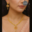 Floral Ruby Necklace Set – Rs. 4,450
