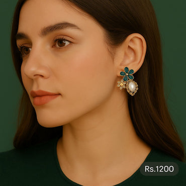 Floral Earrings – Rs. 1,200