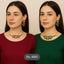 Floral Choker Necklace Set – Rs. 4,850