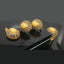 Elegant Gold Plated Crystal Locket Set