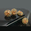 Elegant Gold Plated Crystal Locket Set