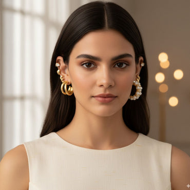 Fashion Earrings Set – 6 Pairs