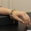 Luxury Gold-Plated Floral Bracelet – Rs. 1650