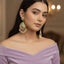Kundan Pearl Drop Earrings – Rs. 2150
