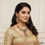 Traditional Pearl & Stone Necklace Set - RS 6950
