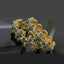 Elegant Gold-Plated Floral Bangles Set