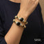 Ornate Crystal Stone Bangles – Rs. 5450