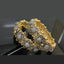 Vintage-Inspired Gold-Plated Floral Bangles
