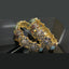 Vintage-Inspired Gold-Plated Floral Bangles