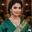 Elegant American Diamond necklace with matching earrings, priced Rs. 5150
