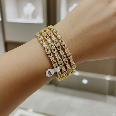 Crystal Stone Bangles – Rs. 4450