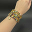 The Royal Kundan Bangle Stack with gold plating and Kundan stones, priced Rs. 4850