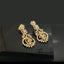 Charming Gold Plated American Diamond Earrings