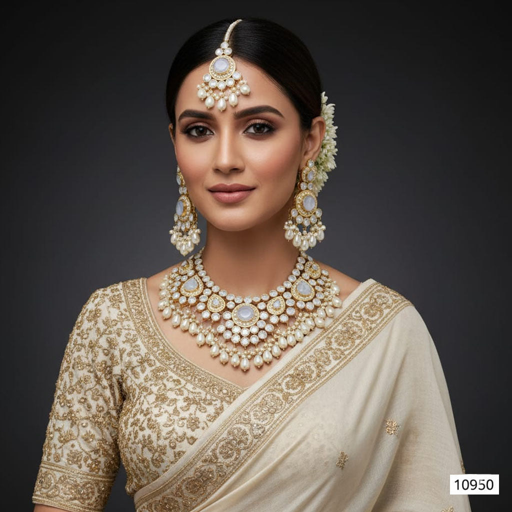Bridal Kundan Jewelry Set – Rs. 10,950