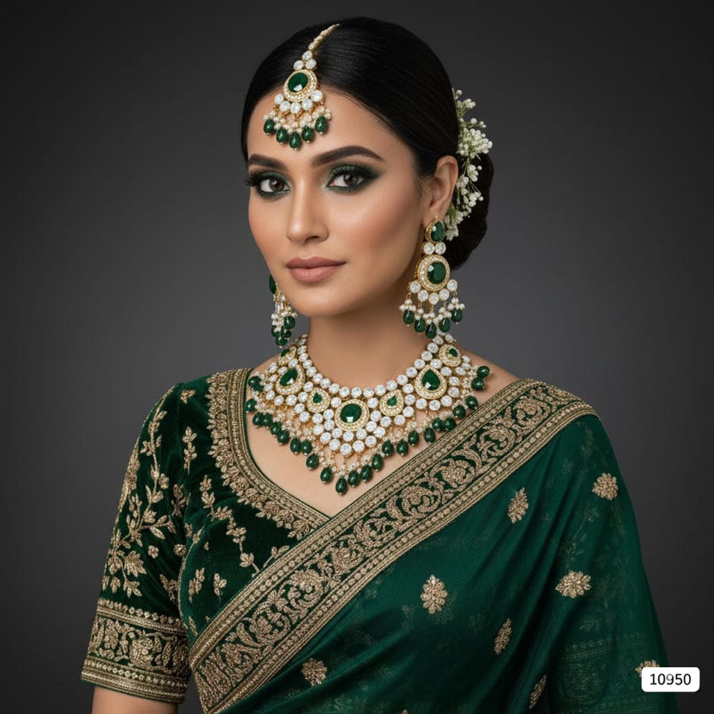 Bridal Kundan Jewelry Set – Rs. 10,950