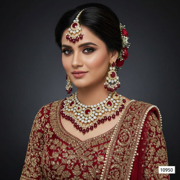 Bridal Kundan Jewelry Set – Rs. 10,950