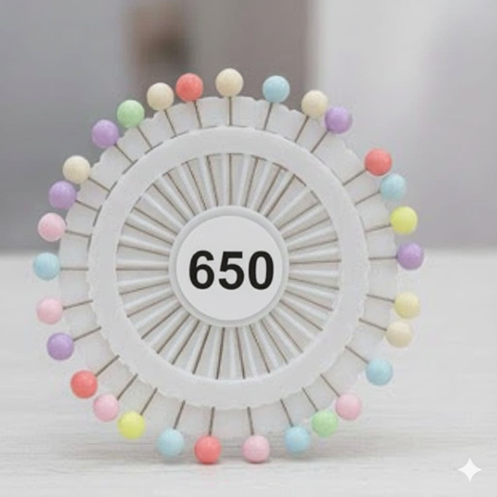 Pastel Pearl Head Pins – Rs. 650