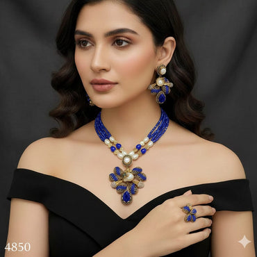 Victorian Bead Choker Set – Rs. 4850