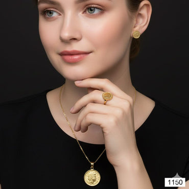Historical Coin Jewelry Set – Rs. 1150