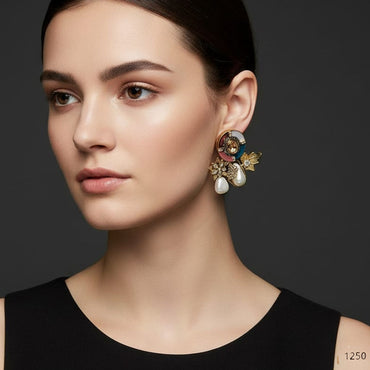 Baroque Statement Earrings – Rs. 1250