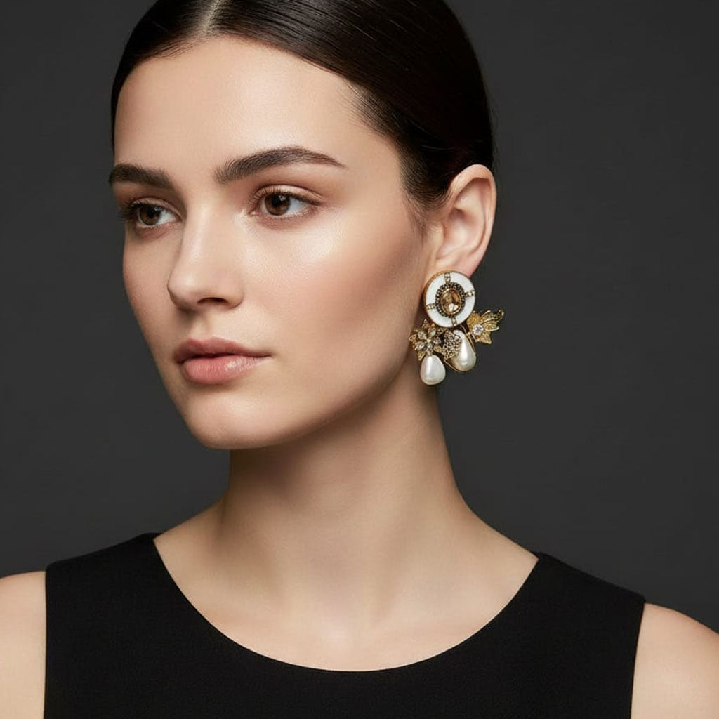 Baroque Statement Earrings – Rs. 1250