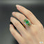Gold-Plated Solitaire Ring – Rs. 1450