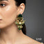 Pearl & Lapis Lazuli Dangle Earrings – Rs. 3250