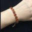 Gold Tone Baguette Cut Tennis Bracelet – Rs. 1650