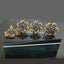 Elegant Traditional Gold-Plated Locket Set