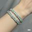 AD & Jade Green Stone Bangles – Rs. 2950