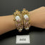 Temple Jewelry Bangles with Uncut Diamonds & Pearls – Rs. 4450