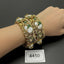 Temple Jewelry Bangles with Uncut Diamonds & Pearls – Rs. 4450