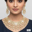 Moti Pearl & White Cabochon Statement Necklace – Rs. 3850
