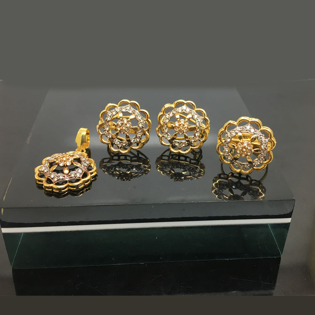 Stunning Traditional Coral Locket Set
