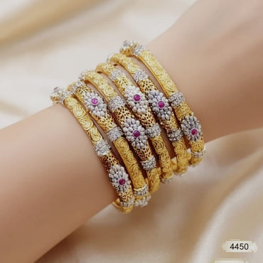 Traditional Gold Tone Kangan Collection – Rs. 4450