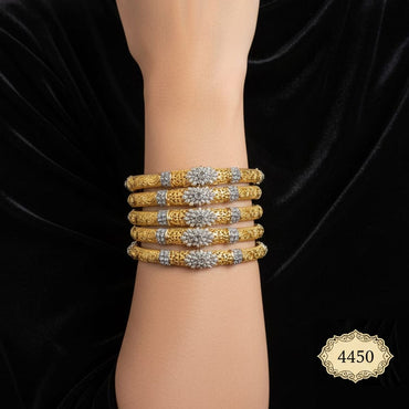 Traditional Gold Tone Kangan Collection – Rs. 4450