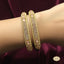 Gold Plated AD & Pink Stone Kada – Rs. 2250