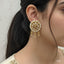 Elegant Gold Plated Pearl Stud Earrings – Rs. 950