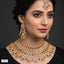 The Empress Ruby Red & CZ Choker Set with Headpiece – Rs. 14,550