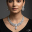 Luxury Lace Pattern Diamond-Look Necklace – Rs. 7,150