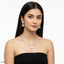 Glamorous Ten-Row Crystal Tennis Bracelet Style Cuff – Rs. 2,550