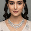 Multi-Faceted Crystal Choker & Drop Earrings Combo – Rs. 11,050