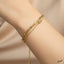 Chic Adjustable Gold Tone Layering Wristband – Rs. 650