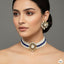 Elegant Formal Wear Textured Pearl Beaded Choker – Rs. 4,650