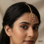 Pink Stone Floral Maang Tikka – Rs. 2,050